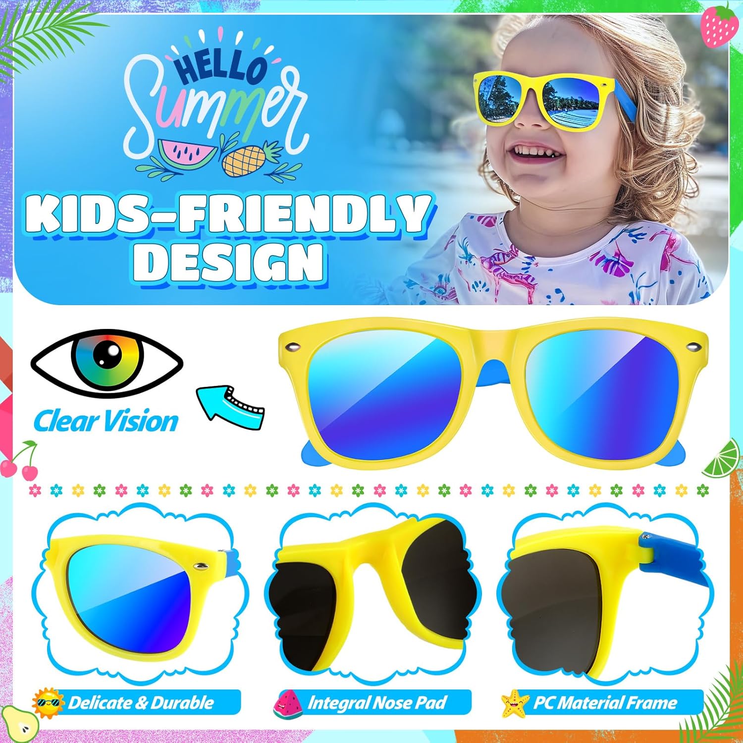 20Pcs Beach Toys for Kids 3-10, Sand Toys
