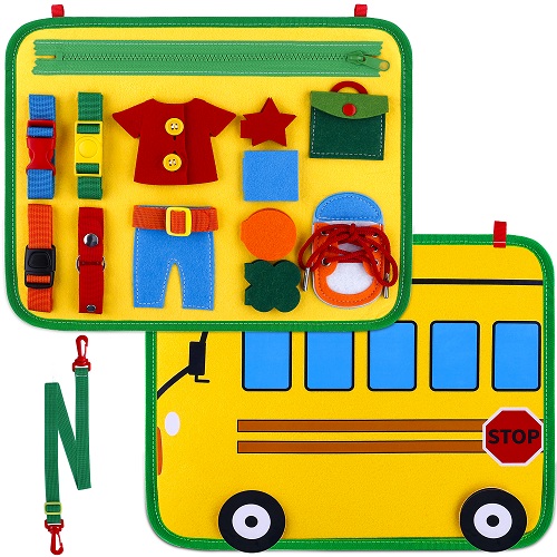 INNOCHEER Busy Board for Toddlers 2-4