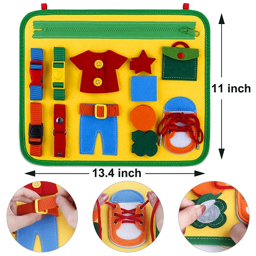 INNOCHEER Busy Board for Toddlers 2-4