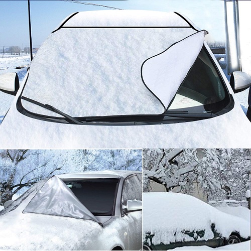 INNOCHEER Car Windscreen Cover, Windshield Snow Cover