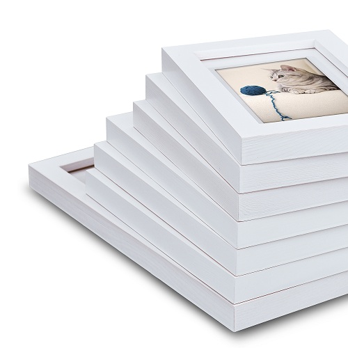 INNOCHEER Picture Frame Set White