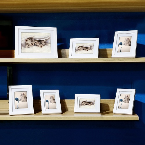 INNOCHEER Picture Frame Set White