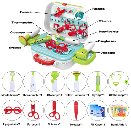 INNOCHEER Toy Kids Doctor Kit Doctor Playset