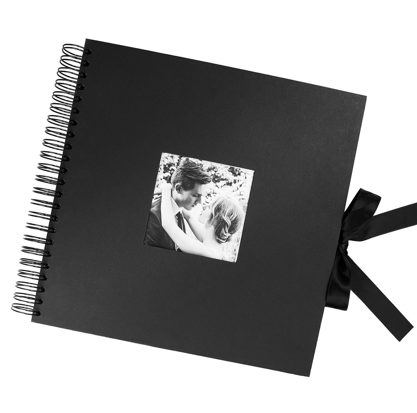 Innocheer 10x10 Inch Scrapbook Photo Album with Photo 