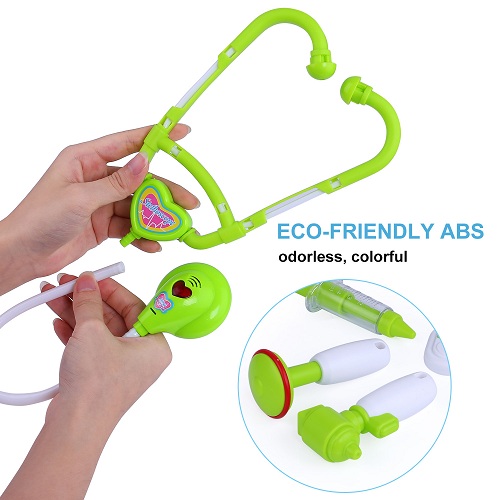 Kids Doctor Kit 20 Pieces Pretend-n-Play Medical Toys Set