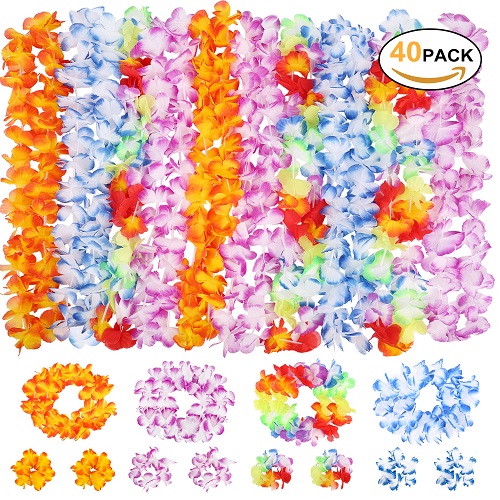 Hawaiian Leis, Luau Party Supplies