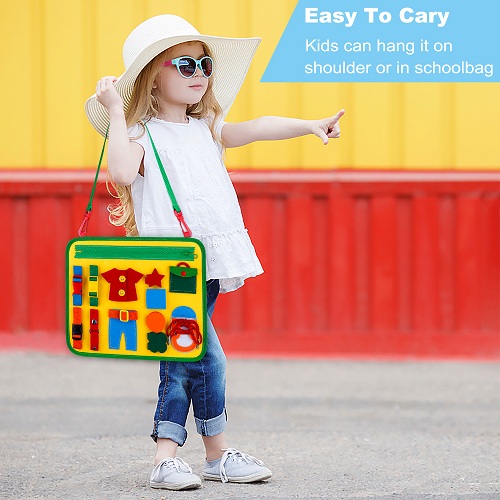 INNOCHEER Busy Board for Toddlers 2-4